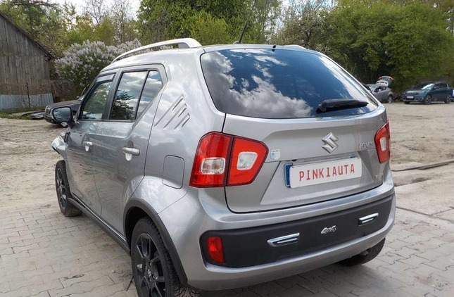 Suzuki Ignis cena 22900 przebieg: 161940, rok produkcji 2018 z Działdowo małe 466